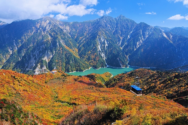 楓紅立山黑部~阿爾卑斯上高地x合掌村漫遊五日+黑部險谷六種交通工具+高山古街(星宇)