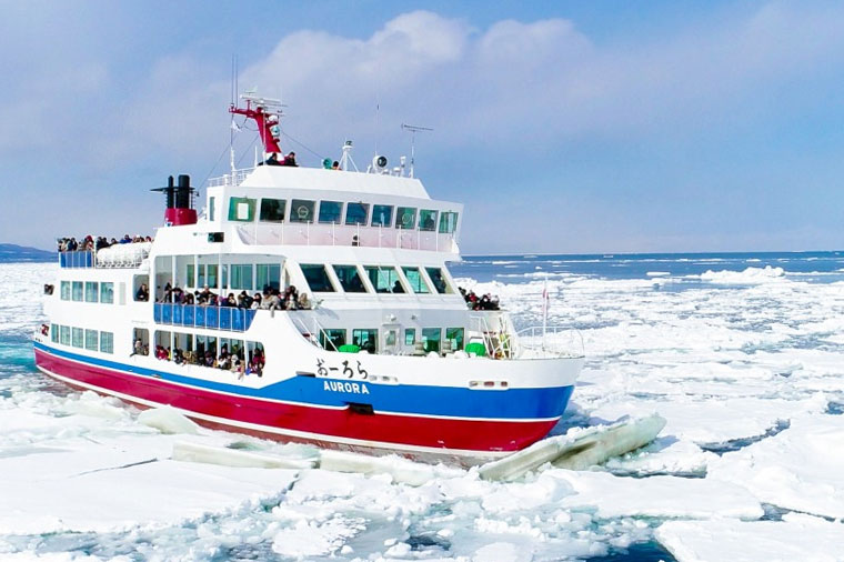 北海道破冰船玩雪三合一溫泉美食六日(泰越捷)