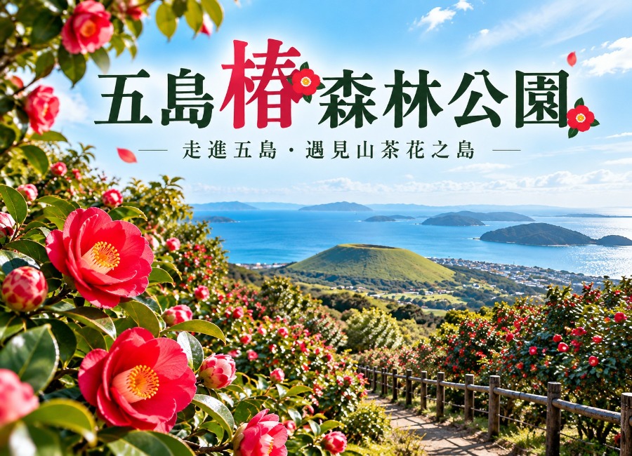 【世界遺產秘境】五島列島椿花物語5日.榨山茶花油體驗.大瀨崎燈塔.鬼岳絕景.教堂巡禮.五島牛.五島烏龍麵(不進免稅店)